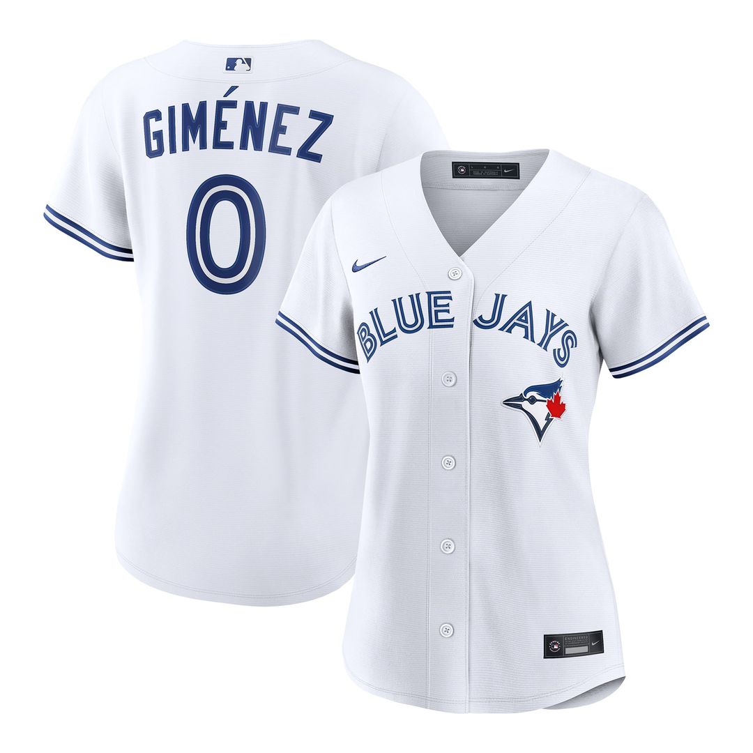 Andrés Giménez Toronto Blue Jays Women's Home Replica Jersey - White