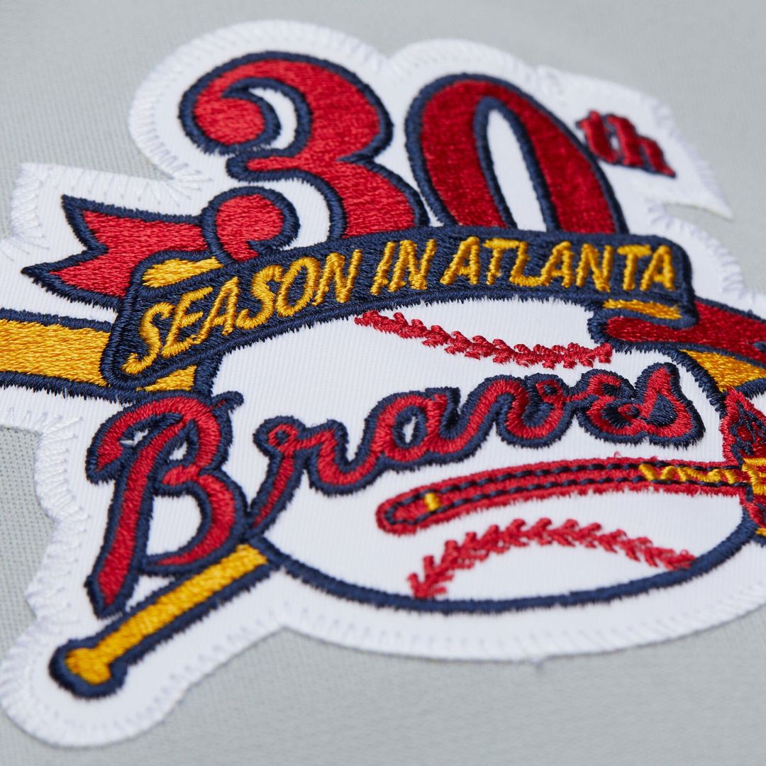 Greg Maddux Atlanta Braves 1995 Throwback Authentic Jersey - Gray