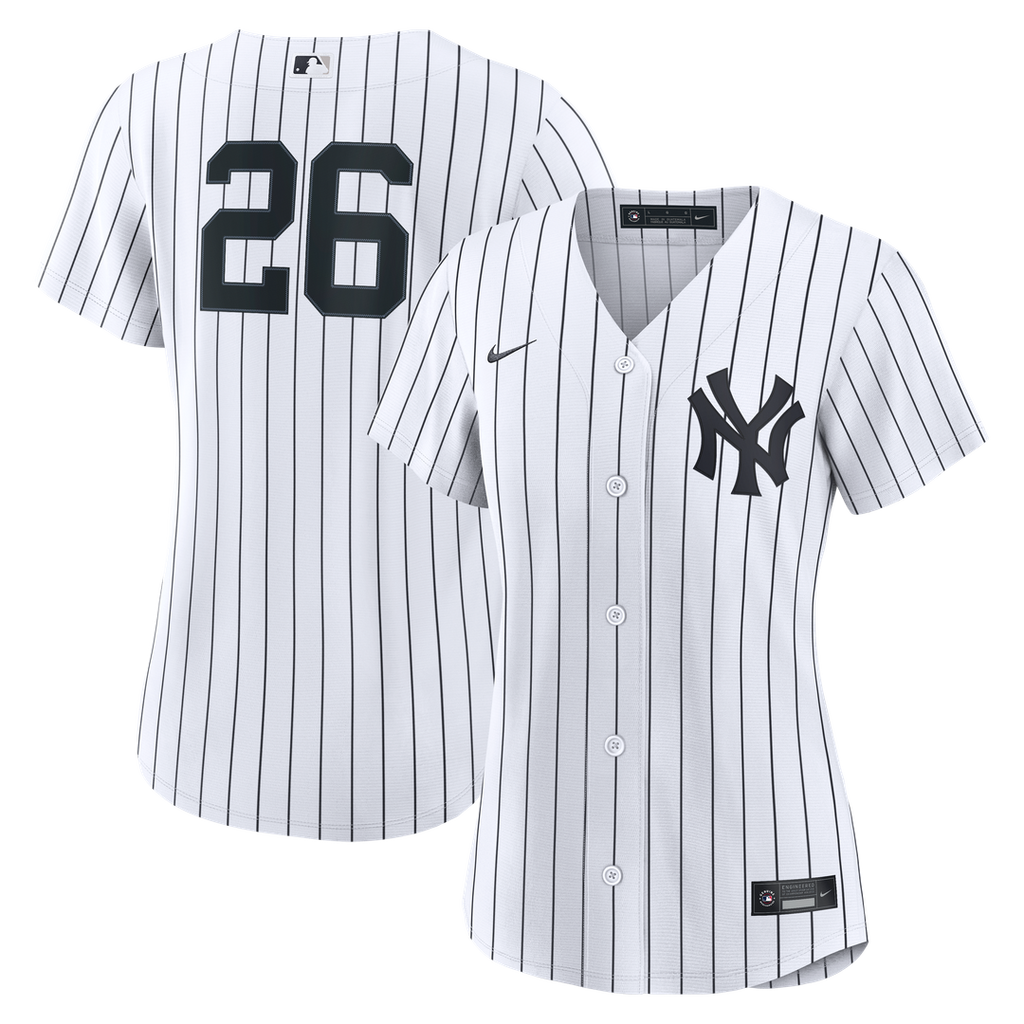 Luis García Jr. New York Yankees Women's Home Replica Jersey - White