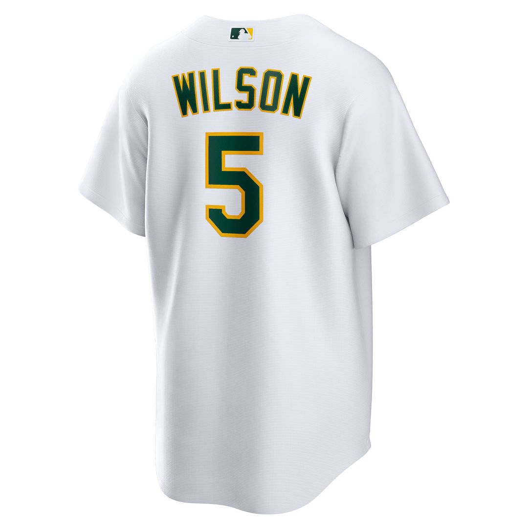Jacob Wilson Athletics Home Replica Jersey - White