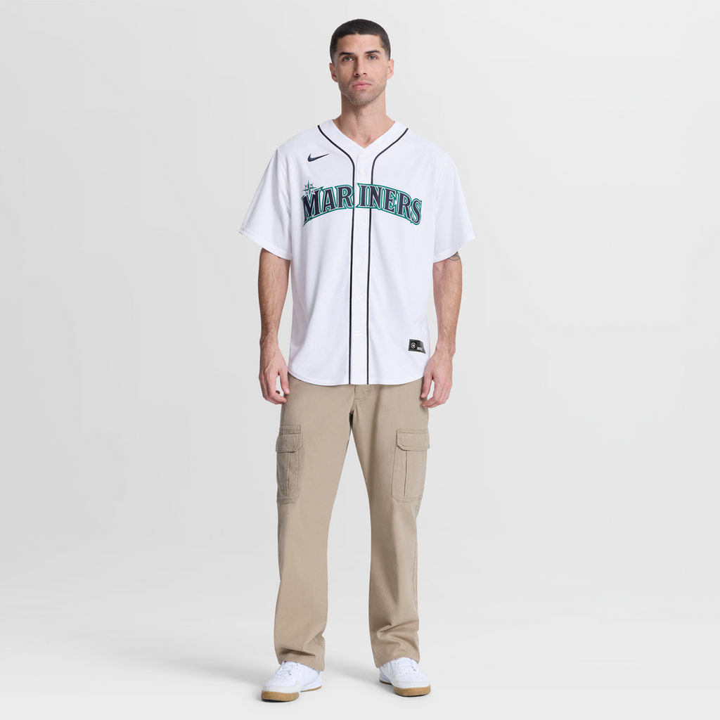 Bryce Miller Seattle Mariners Home Replica Jersey - White