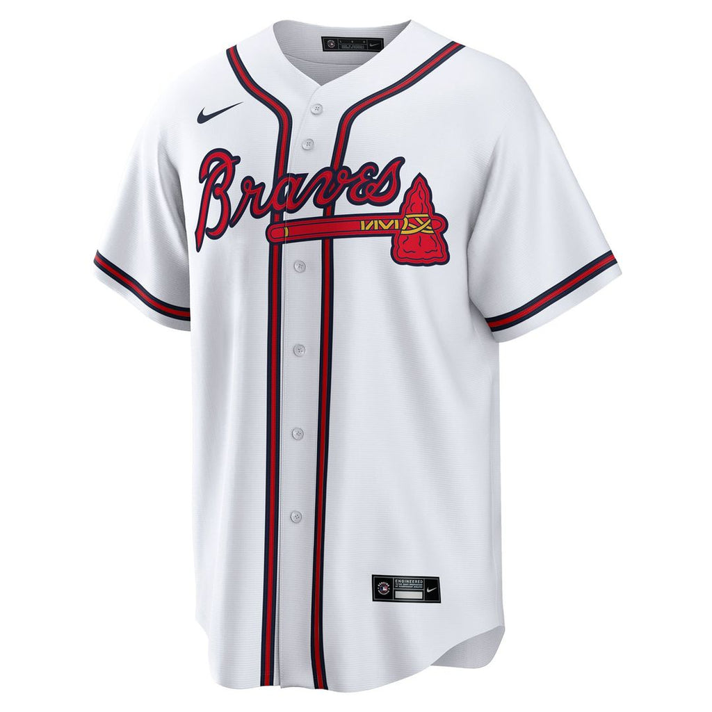 Joe Jiménez Atlanta Braves Home Replica Player Jersey - White