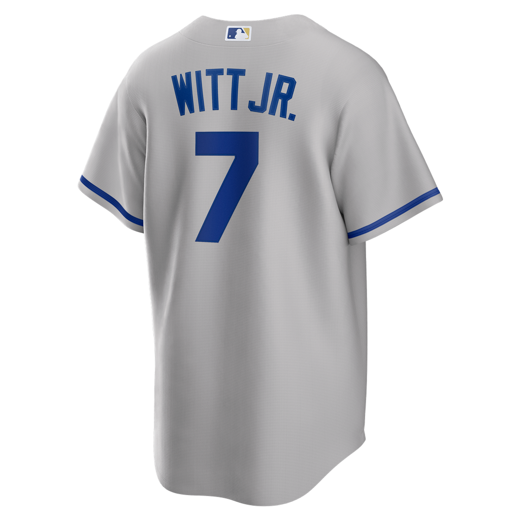 Bobby Witt Jr. Kansas City Royals Road Replica Jersey - Gray