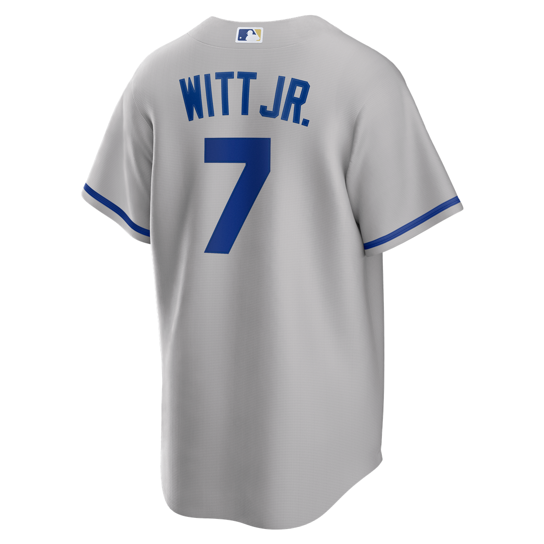 Bobby Witt Jr. Kansas City Royals Road Replica Jersey - Gray