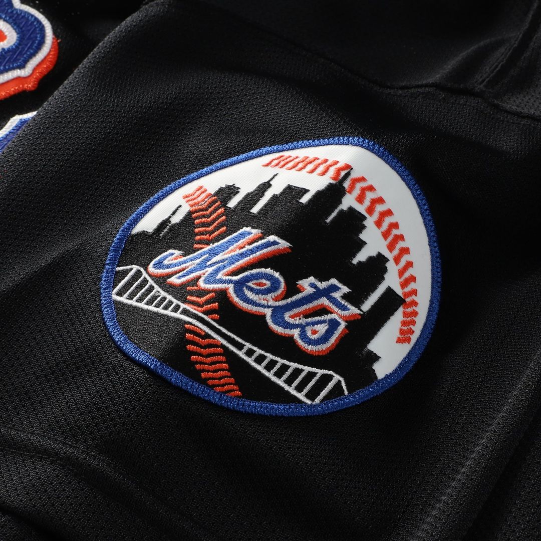 Mike Piazza New York Mets Cooperstown Collection 2000 Batting Practice Jersey - Black