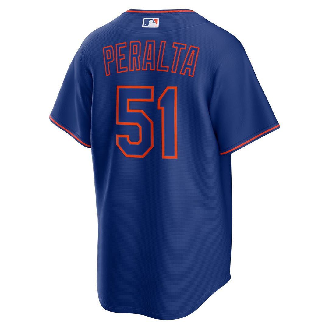 Freddy Peralta New York Mets Alternate Replica Jersey - Royal