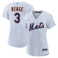Carson Benge New York Mets Women's Home Replica Jersey - White