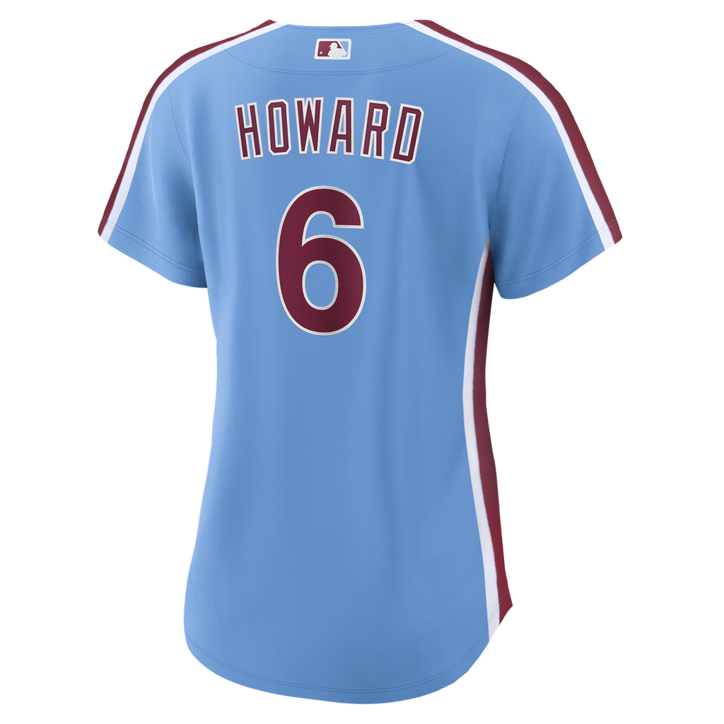 Ryan Howard Philadelphia Phillies Women's Replica Jersey - Light Blue
