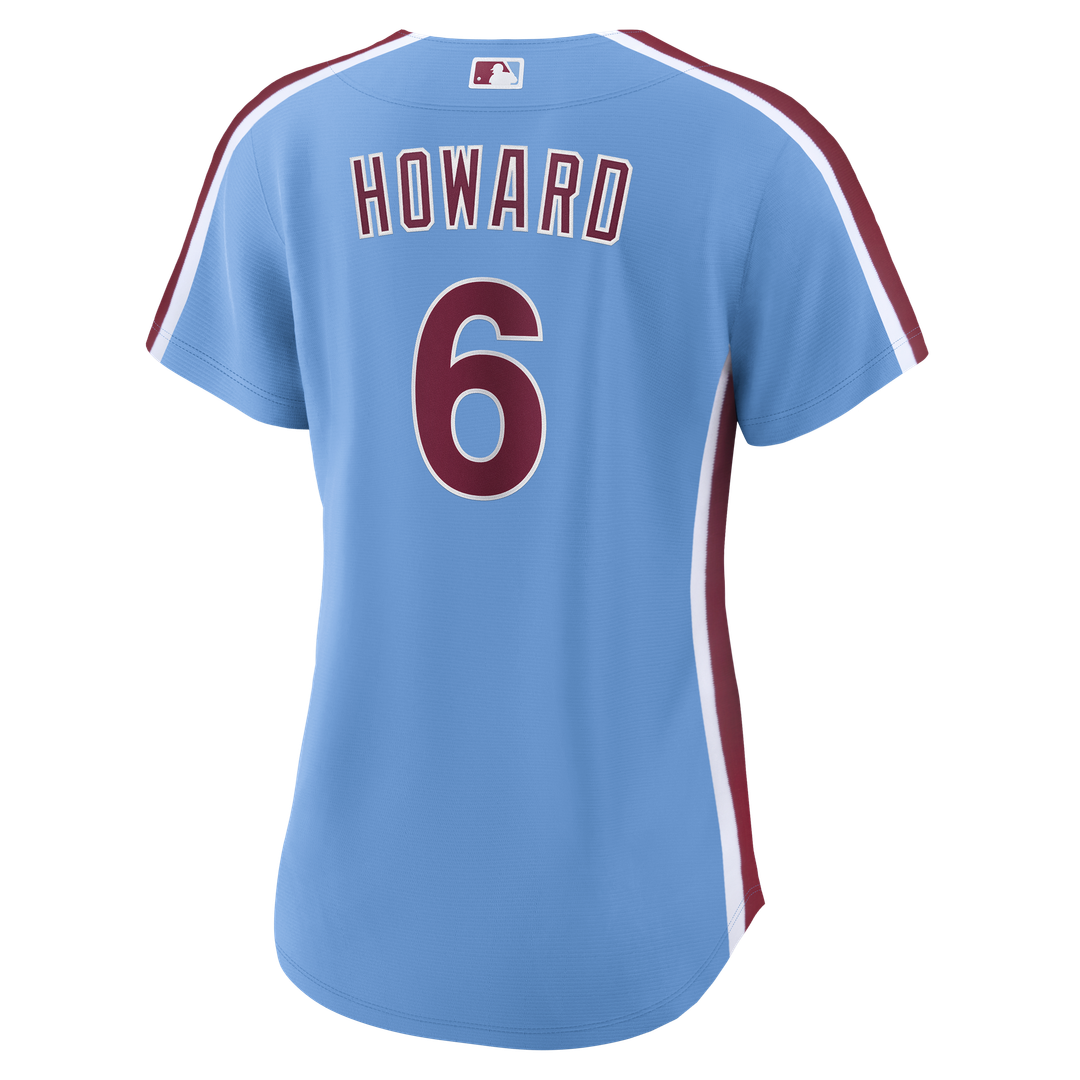 Ryan Howard Philadelphia Phillies Women's Replica Jersey - Light Blue