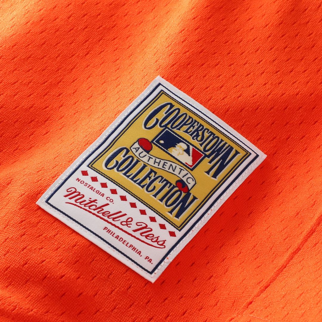 Kirk Gibson Detroit Tigers Cooperstown Collection Mesh Batting Practice Button - Up Jersey - Orange