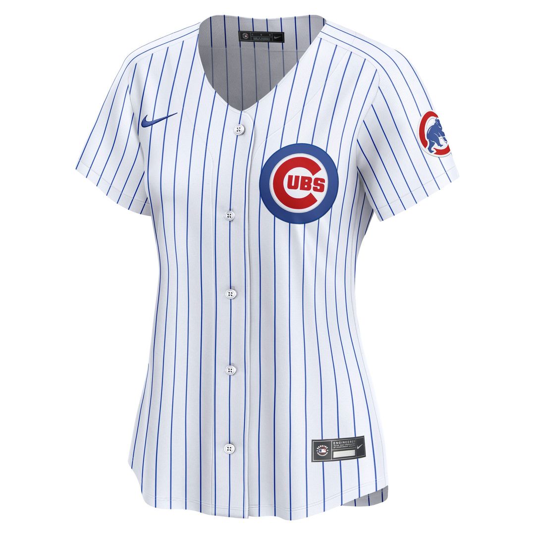 Chicago Cubs Women's Home Limited Jersey - White