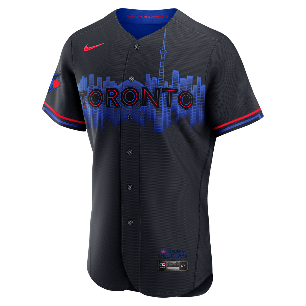 Toronto Blue Jays City Connect Authentic Jersey - Navy