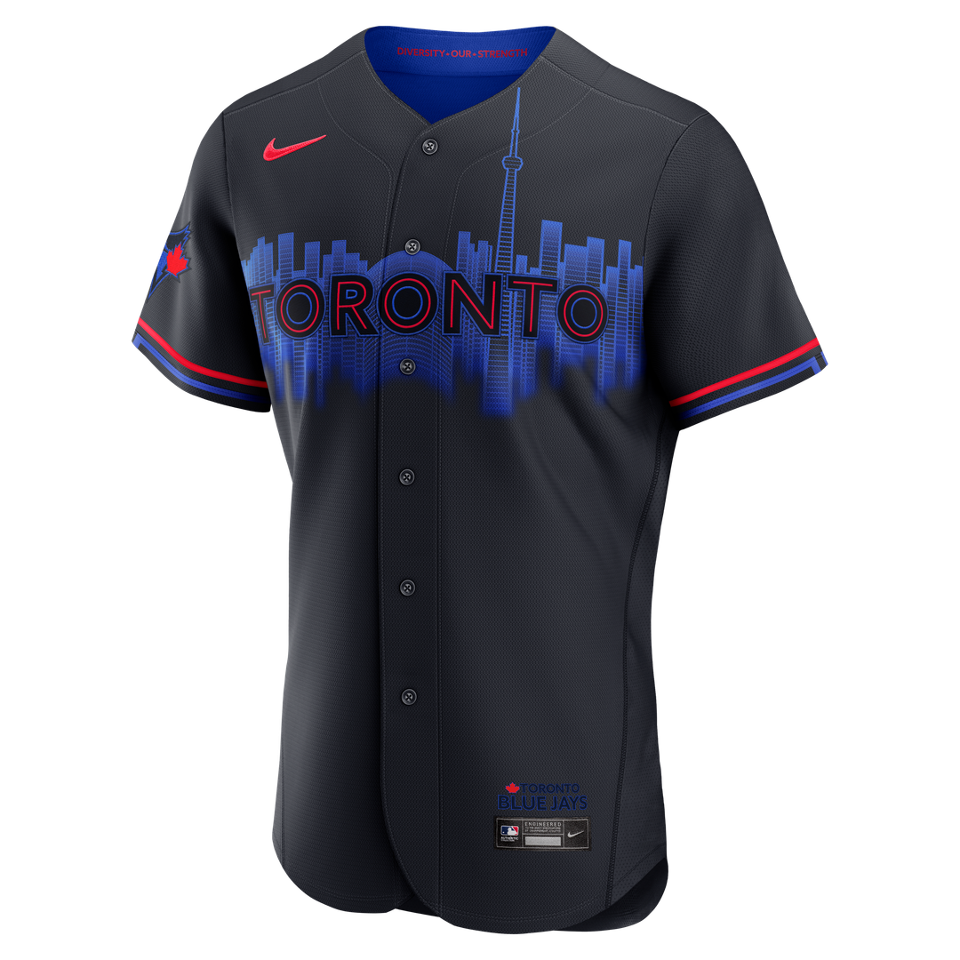 Toronto Blue Jays City Connect Authentic Jersey - Navy