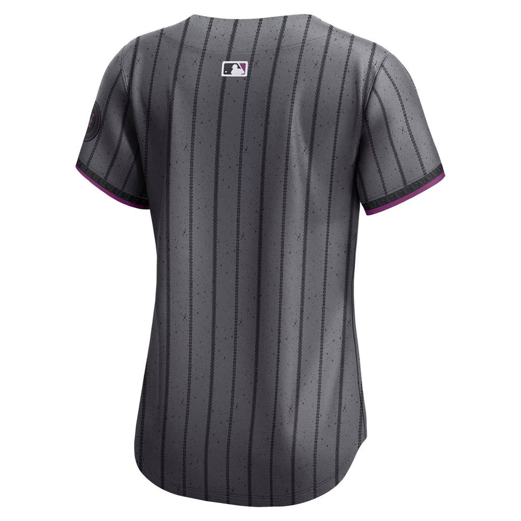 New York Mets Women's City Connect Limited Jersey - Gray