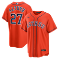 Jose Altuve Houston Astros Alternate Replica Jersey - Orange