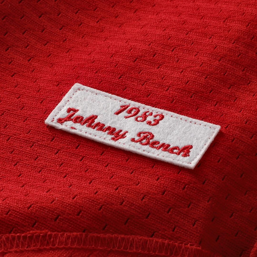 Johnny Bench Cincinnati Reds Authentic Batting Practice Jersey - Scarlet