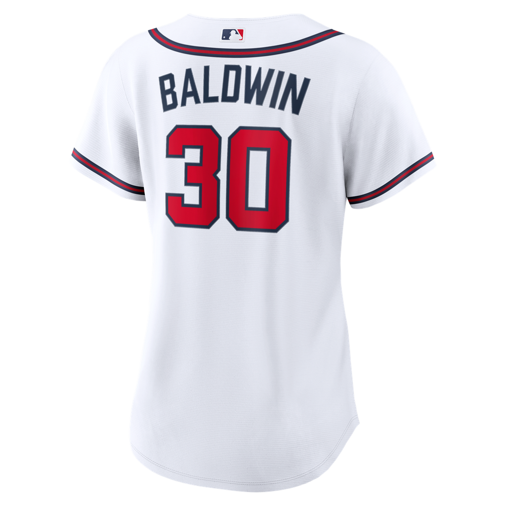 Drake Baldwin Atlanta Braves Women's Home Replica Jersey - White