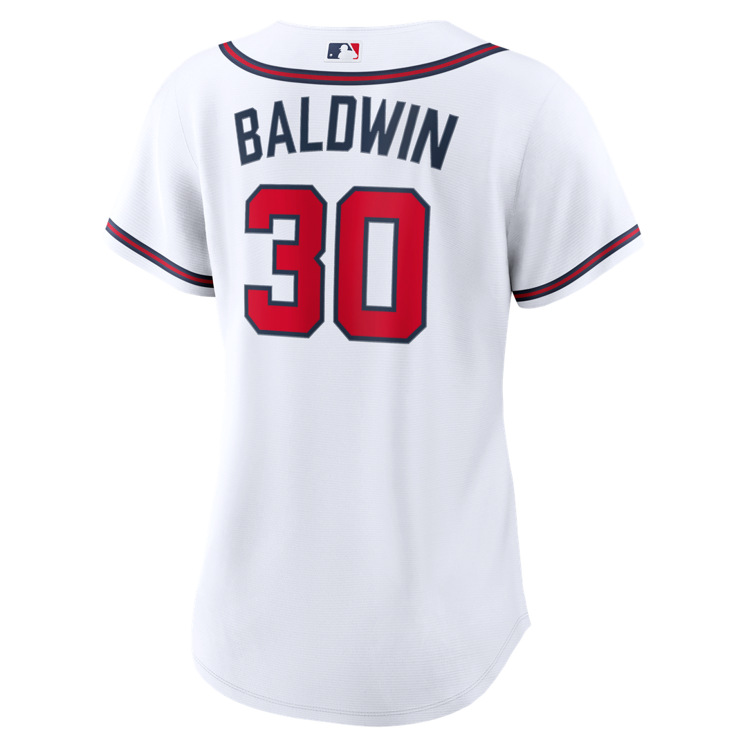 Drake Baldwin Atlanta Braves Women's Home Replica Jersey - White