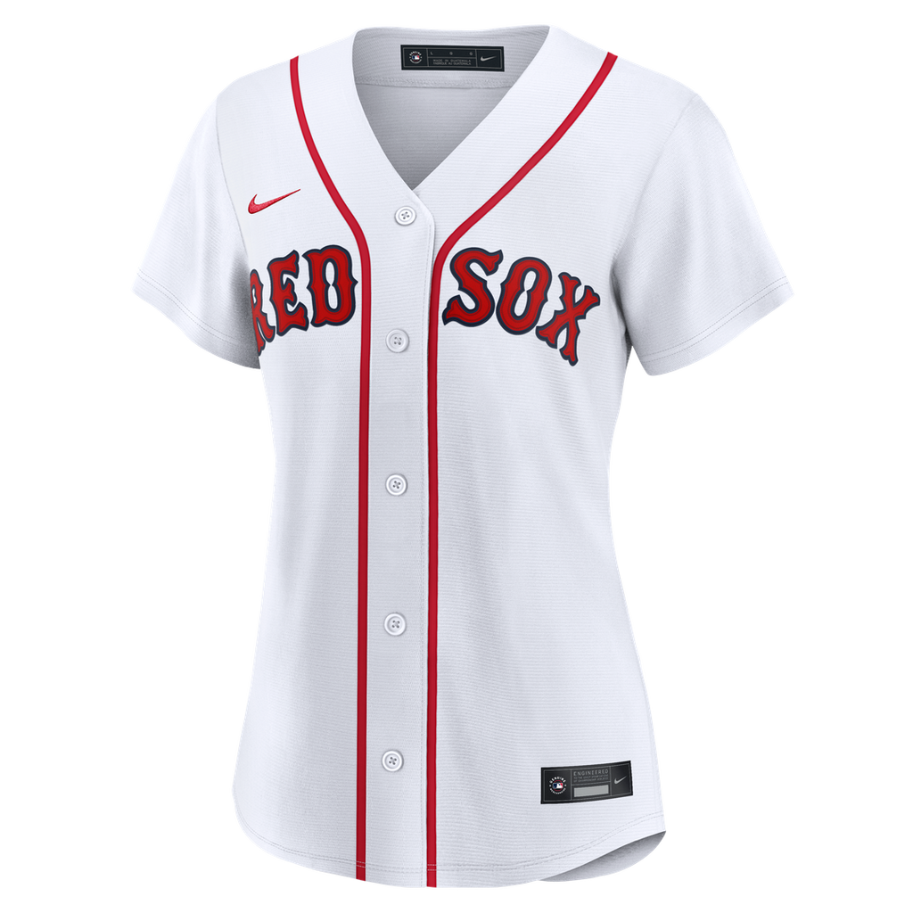 David Ortiz Boston Red Sox Women's Home Replica Player Jersey - White