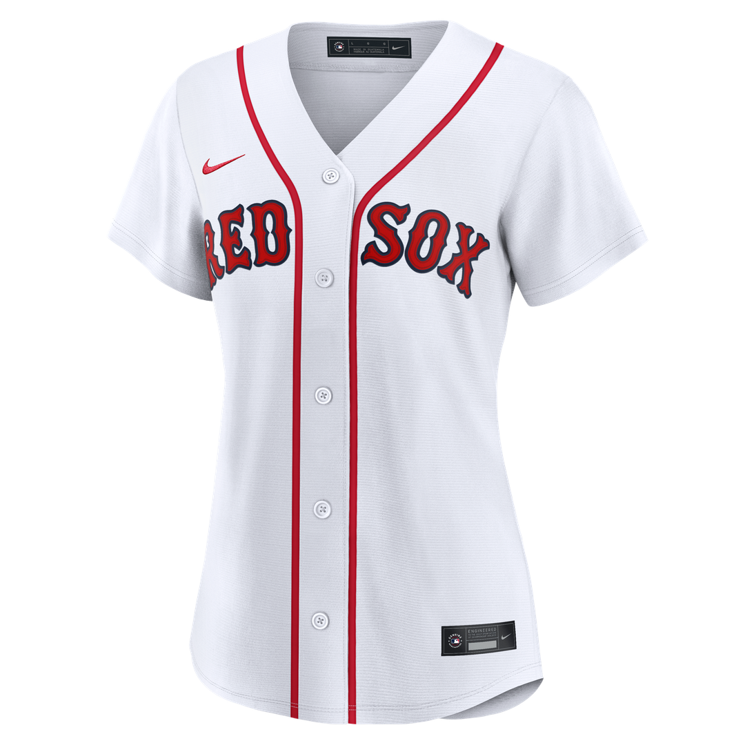 David Ortiz Boston Red Sox Women's Home Replica Player Jersey - White