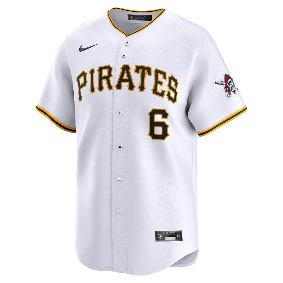 Konnor Griffin Pittsburgh Pirates Home Limited Jersey - White