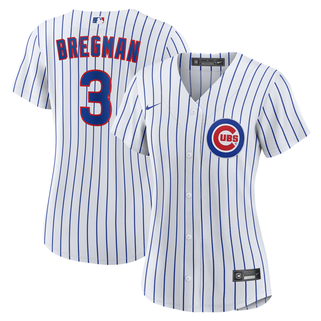 Alex Bregman Chicago Cubs Women's Home Replica Jersey - White