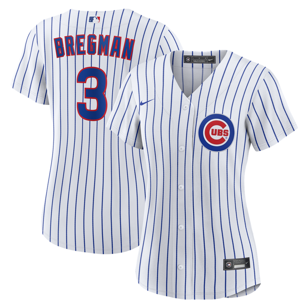 Alex Bregman Chicago Cubs Women's Home Replica Jersey - White