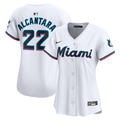 Sandy Alcantara Miami Marlins Women's Home Limited Player Jersey - White