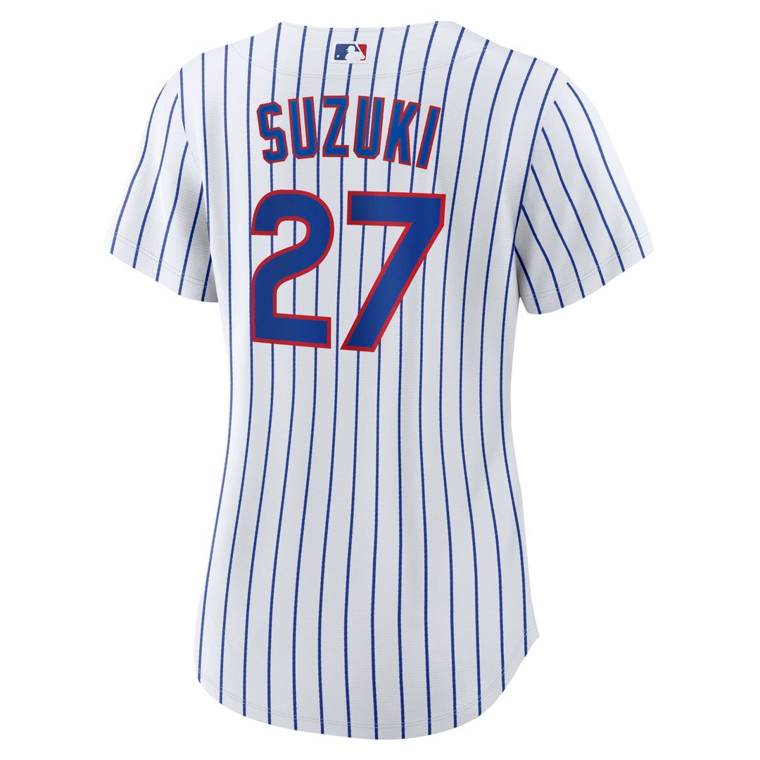 Seiya Suzuki Chicago Cubs Women's Home Replica Jersey - White