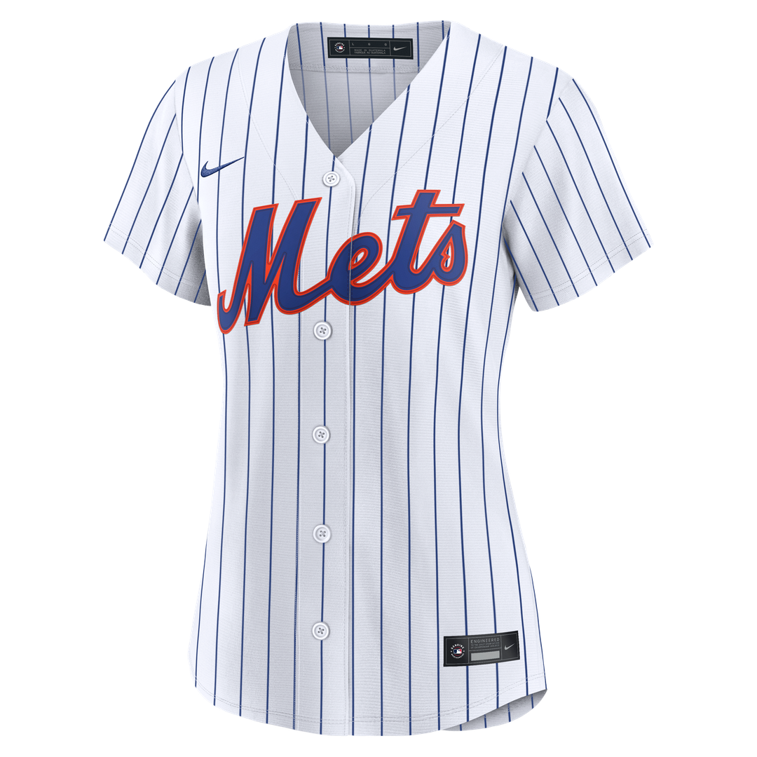 AJ Ewing New York Mets Women's Home Replica Jersey - White