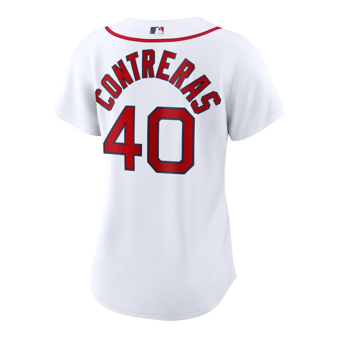 Willson Contreras Boston Red Sox Women's Home Replica Jersey - White