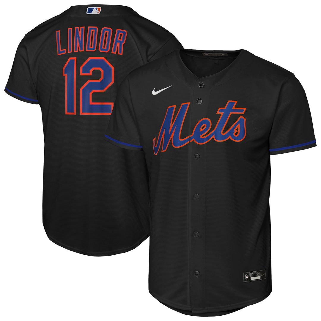 Francisco Lindor New York Mets Youth Alternate Replica Jersey - Royal