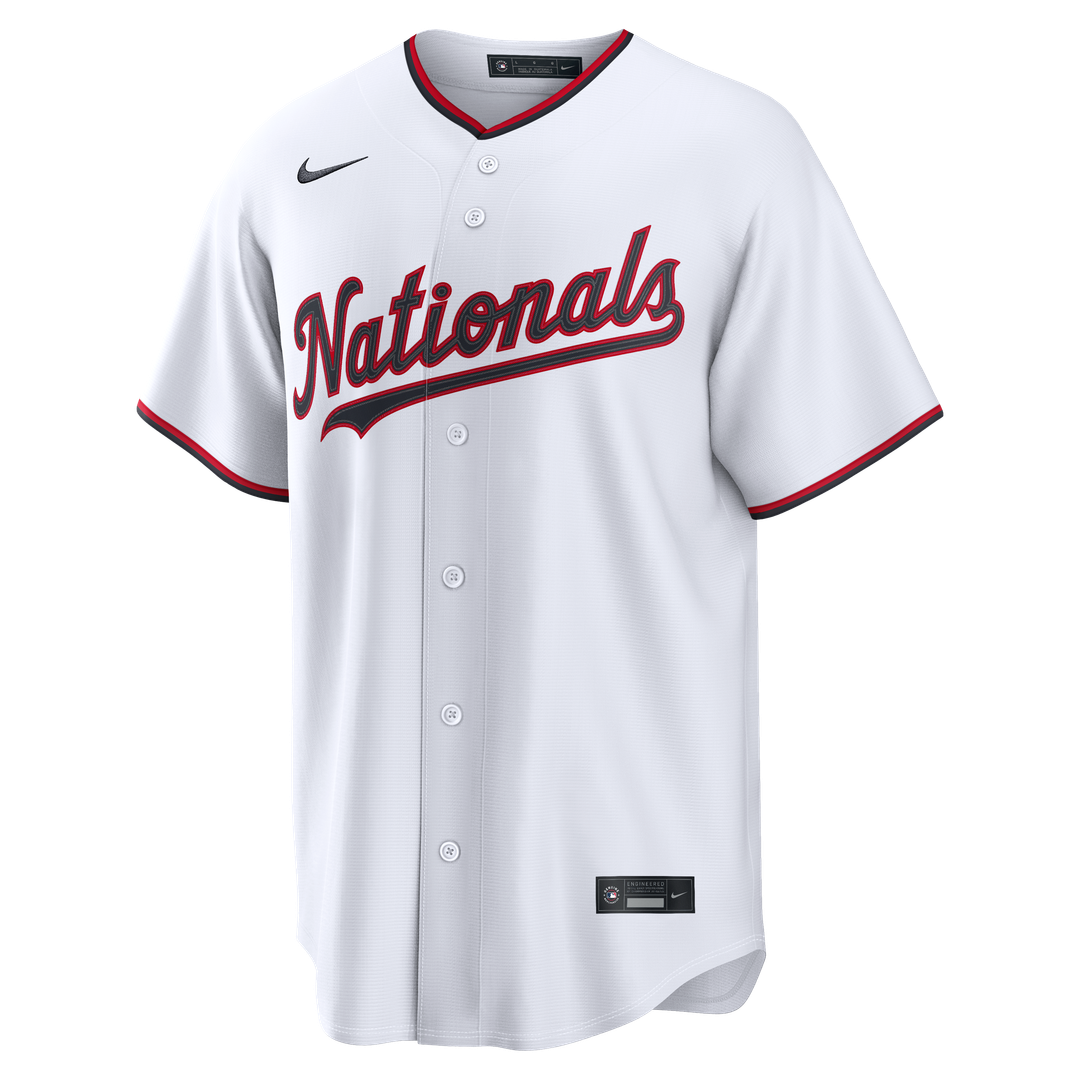 James Wood Washington Nationals Home Replica Jersey - White