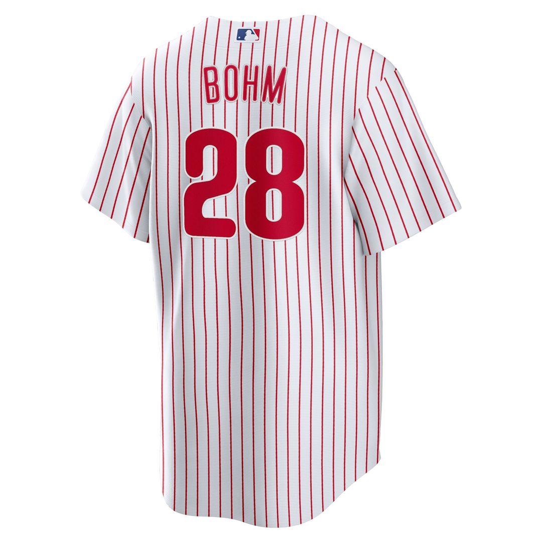 Alec Bohm Philadelphia Phillies Replica Player Jersey - White
