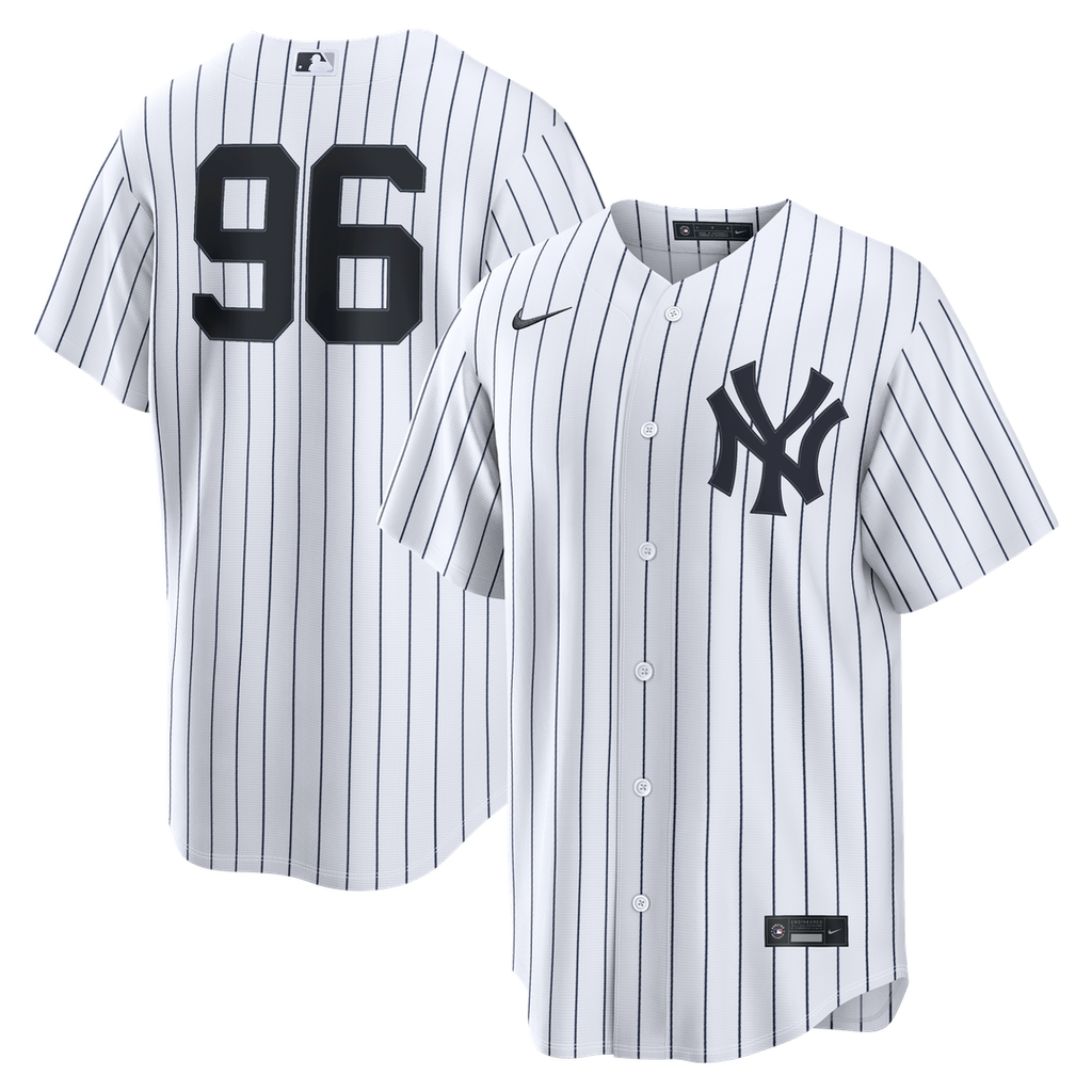 George Lombard Jr. New York Yankees Home Replica Jersey - White