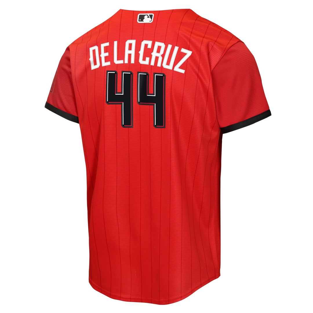 Elly De La Cruz Cincinnati Reds Youth 2026 City Connect Stadium Jersey - Red