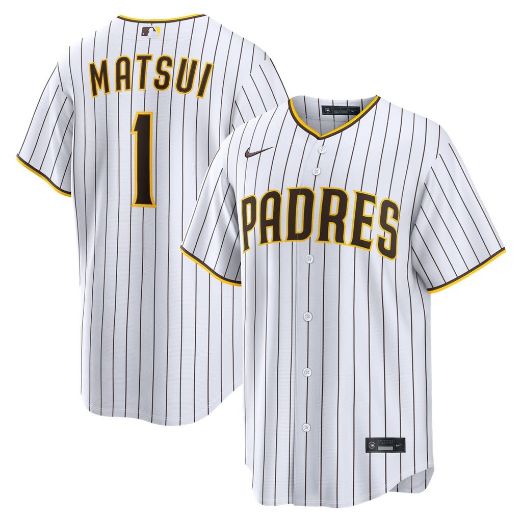 Yuki Matsui San Diego Padres Home Replica Jersey - White
