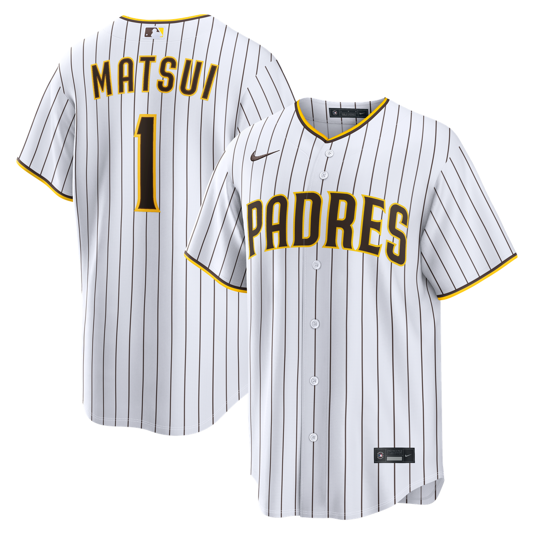 Yuki Matsui San Diego Padres Home Replica Jersey - White