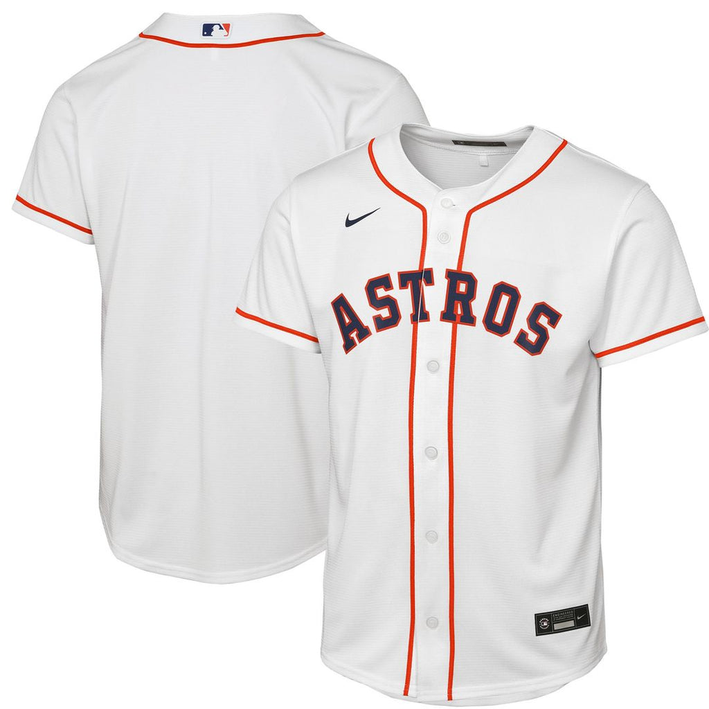 Houston Astros Youth Home Replica Jersey - White