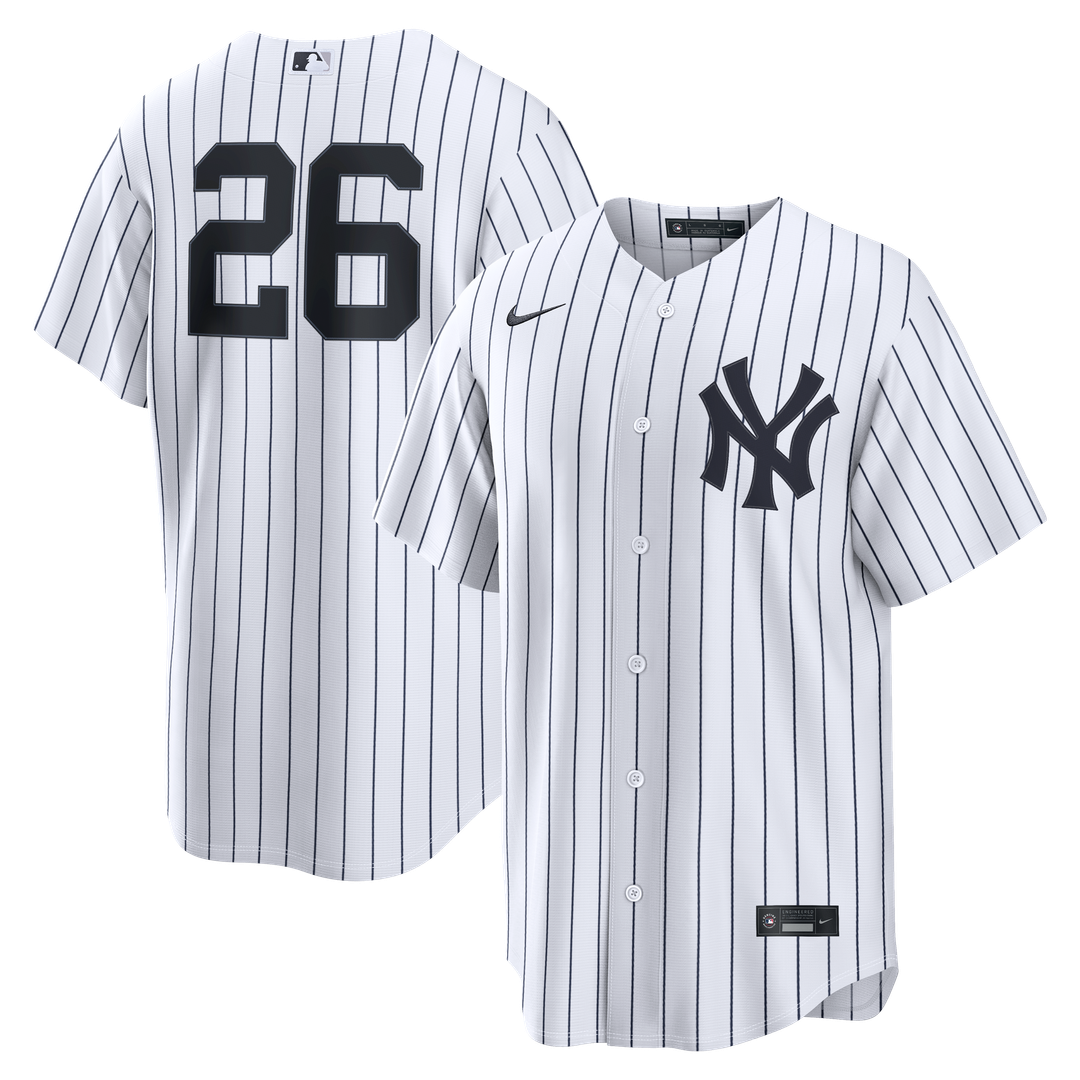 Luis García Jr. New York Yankees Home Replica Jersey - White