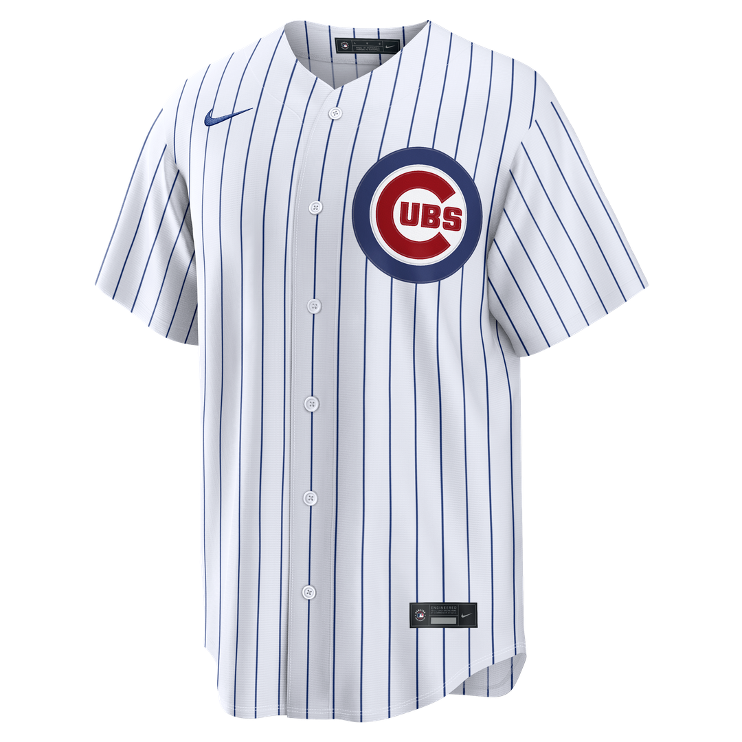 Nico Hoerner Chicago Cubs Home Replica Jersey - White