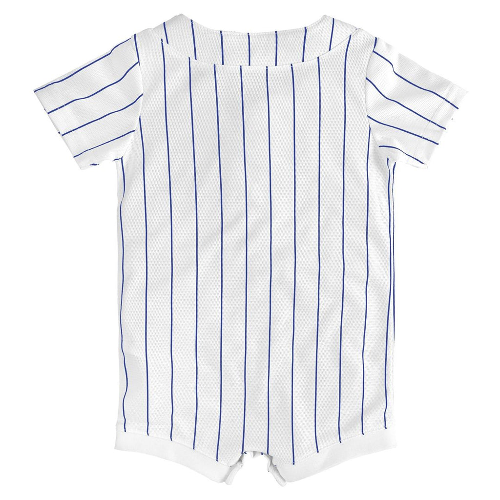 New York Mets Newborn & Infant Home Replica Romper Jersey - White