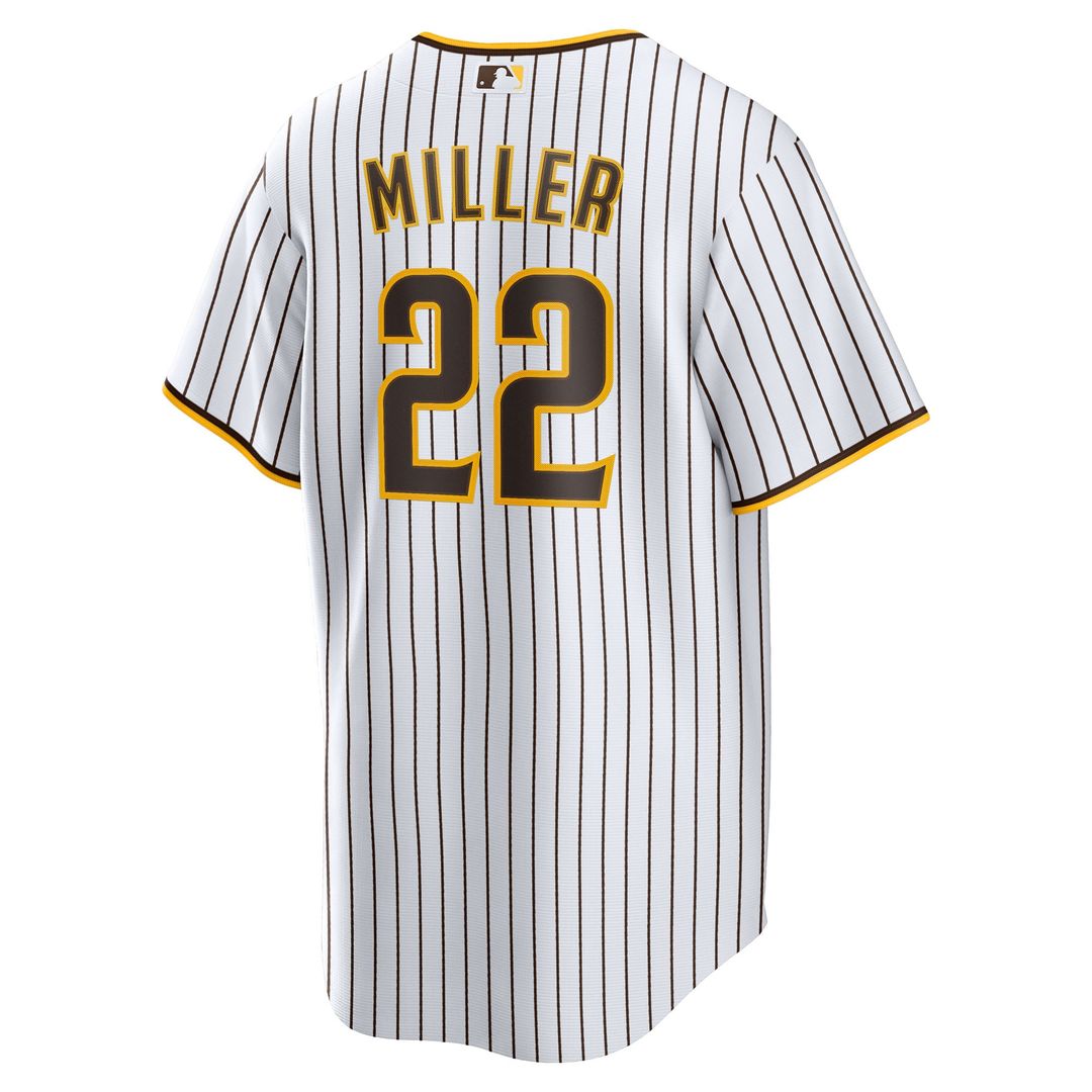 Mason Miller San Diego Padres Home Replica Jersey - White