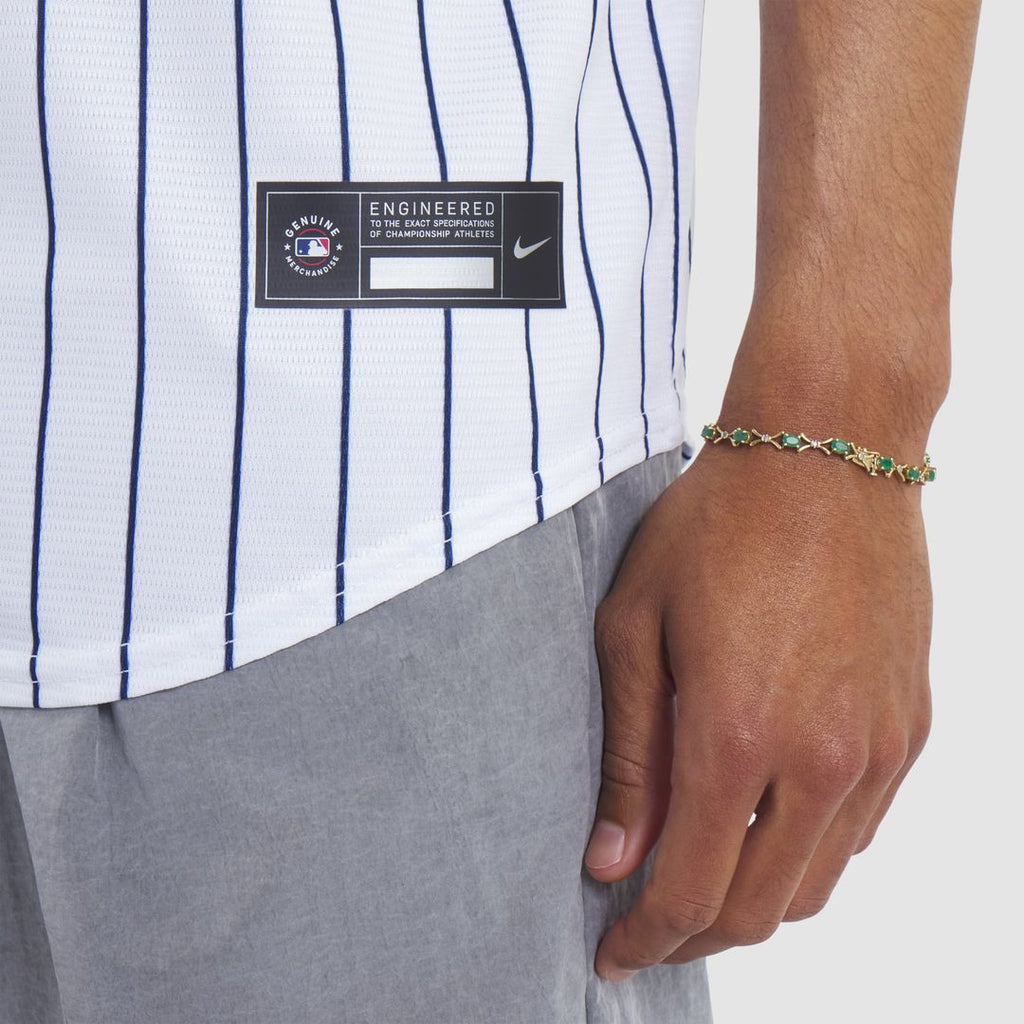 CC Sabathia New York Yankees 2025 Baseball Hall of Fame Name & Number Retired Replica Jersey - White