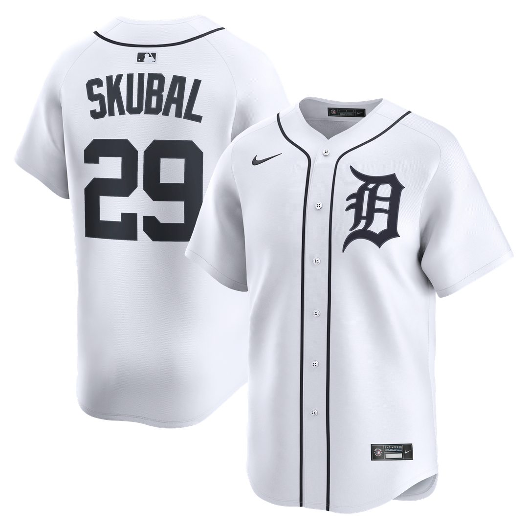 Tarik Skubal Detroit Tigers Home Limited Player Jersey - White