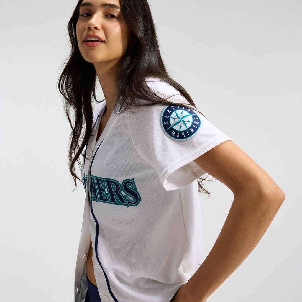 Cal Raleigh Seattle Mariners Women's Home Limited Player Jersey - White