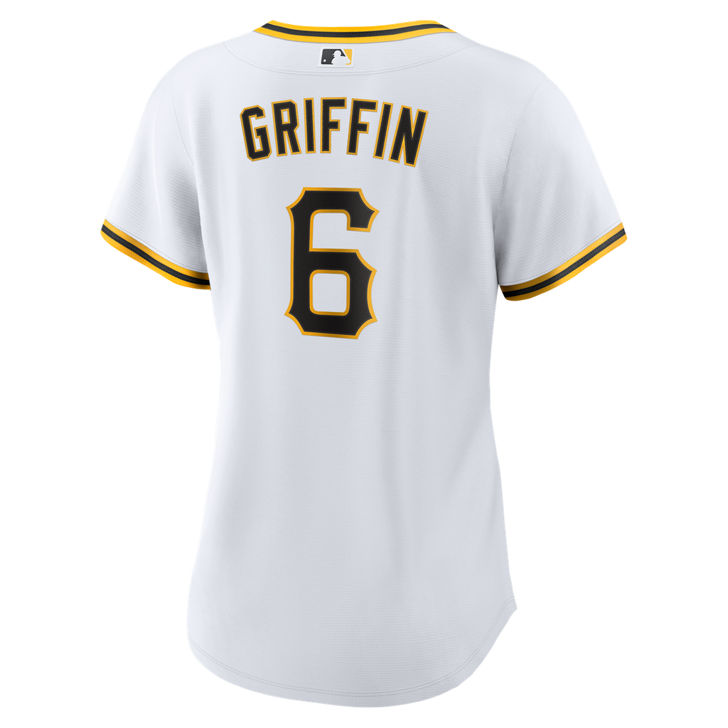 Konnor Griffin Pittsburgh Pirates Women's Home Replica Jersey - White