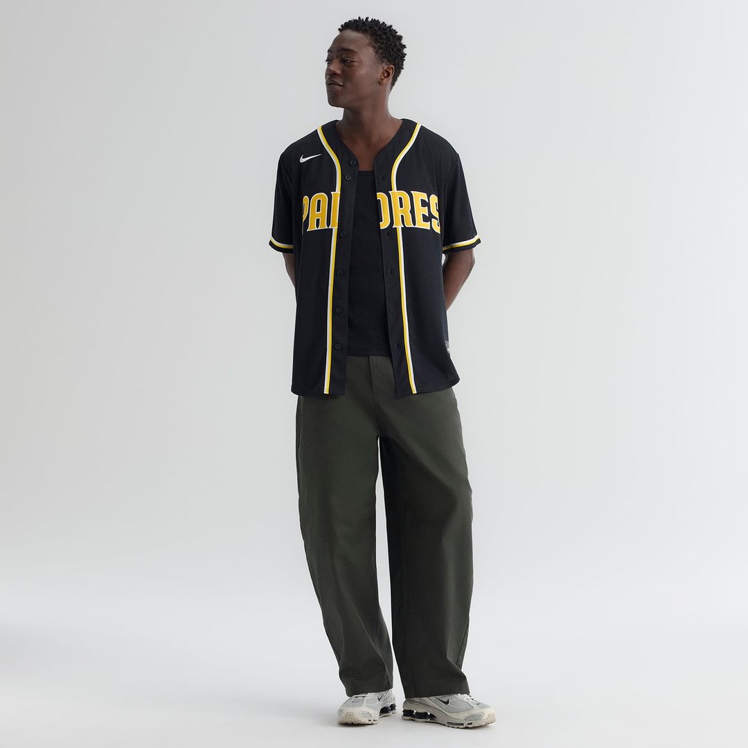 Fernando Tatis Jr. San Diego Padres Fashion Replica Black Out Jersey