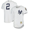 Derek Jeter New York Yankees Cooperstown Collection Authentic Jersey - White