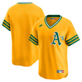 Athletics Cooperstown Collection Limited Jersey - Gold